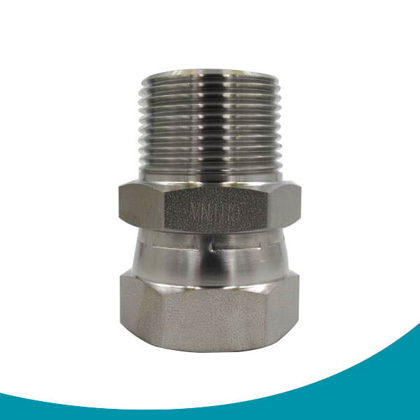 male pipe to female pipe swivel stainless steel swivel fittings
