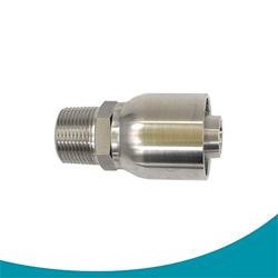 43 series stainless steel male npt hydraulic hose coupling