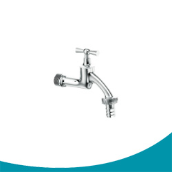 chrome plated brass tap