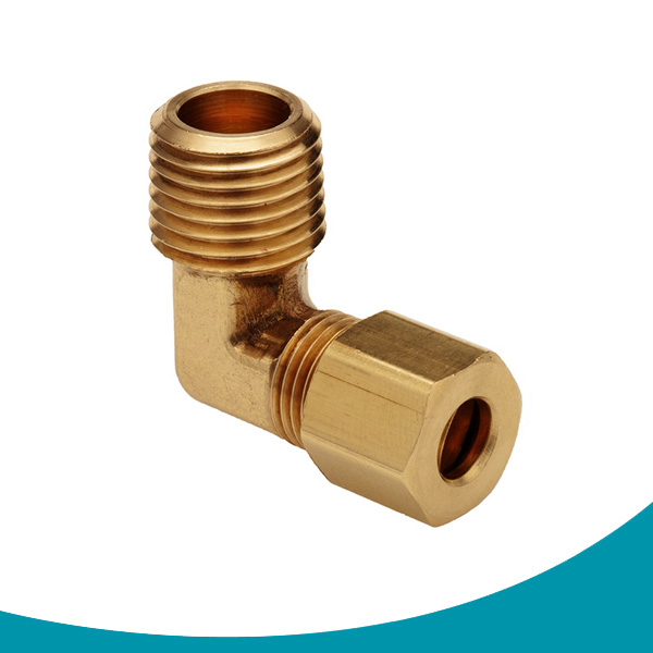 compression fittings male elbow