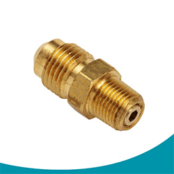 male ball check connector