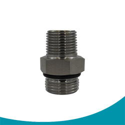 o-ring to male pipe stainless steel straight thread fittings